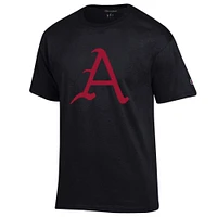 Arkansas Champion Giant Script A Logo Tee