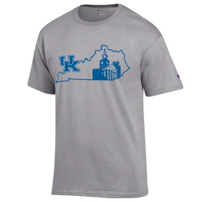 Cats | Kentucky Champion Men's State Building Logo Tee Alumni Hall