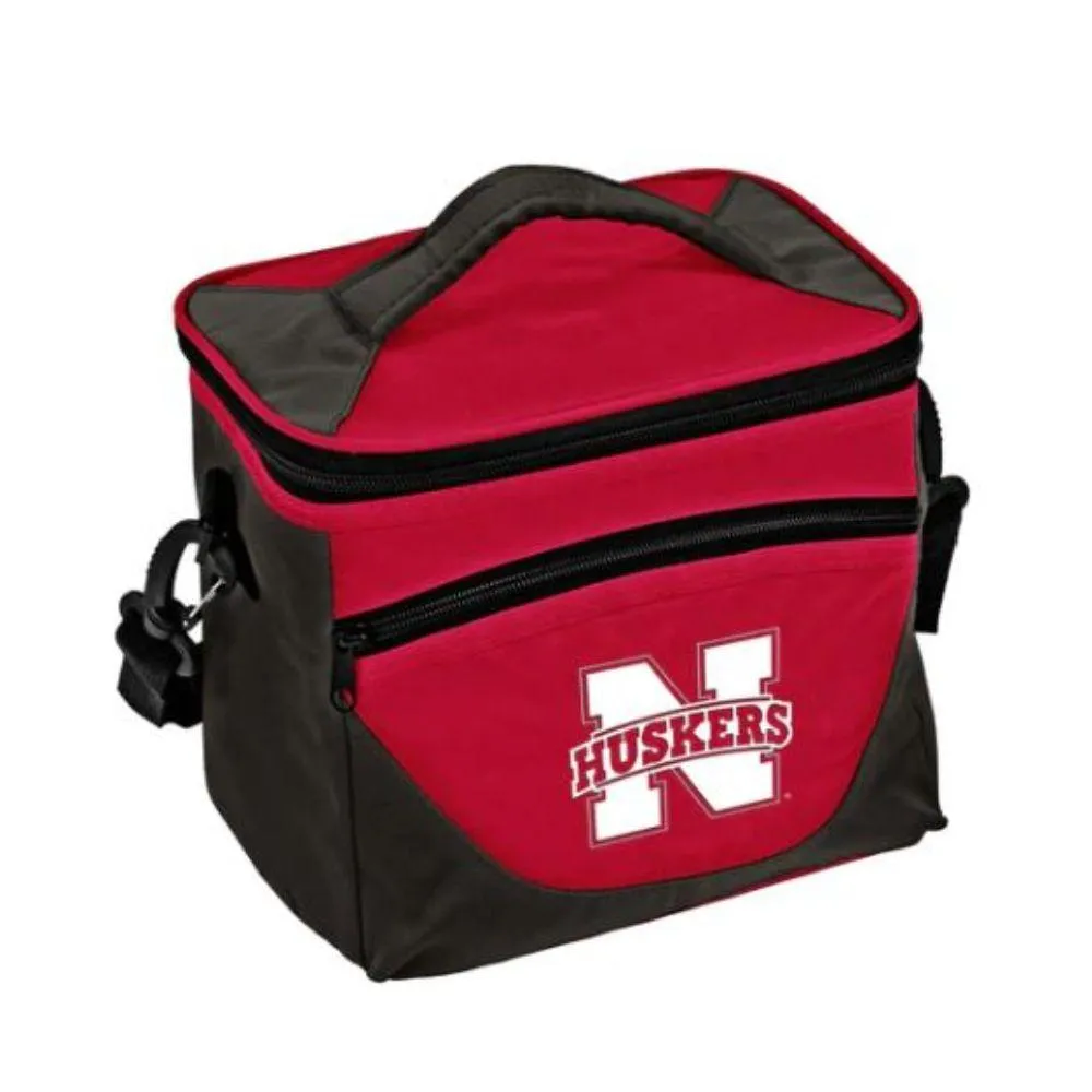 Huskers | Nebraska 12oz Huskers Slim Can Cooler | Alumni Hall