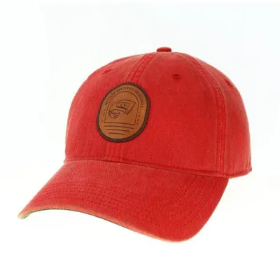  Wku | Western Kentucky Legacy Leather Patch Adjustable Hat | Alumni Hall