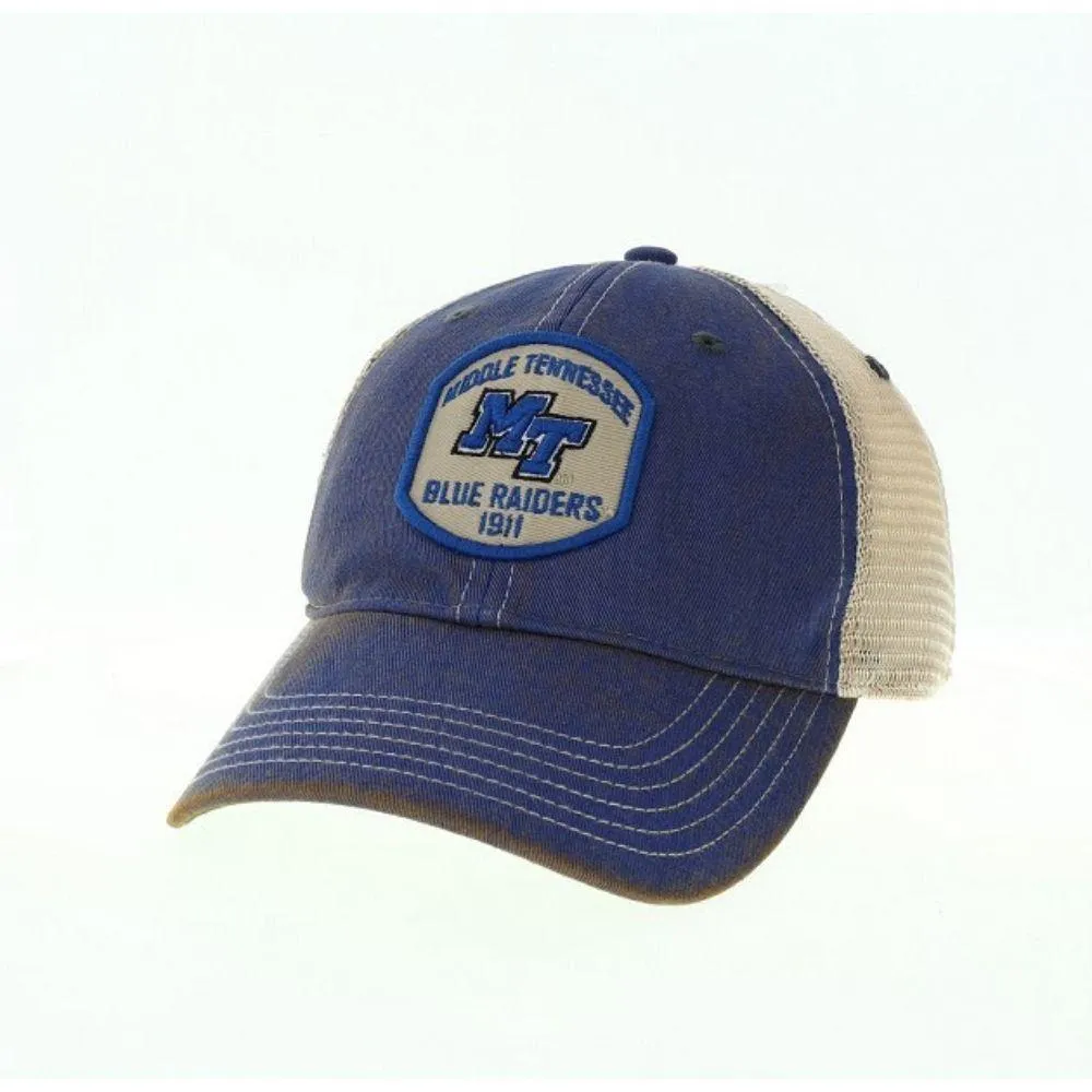  Mtsu | Mtsu Legacy Old Trucker Hat | Alumni Hall