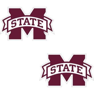  Bulldogs | Mississippi State 2 Pack M State Decals | Alumni Hall