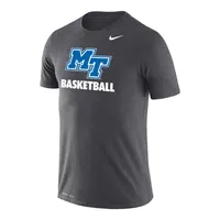 Mtsu | Nike Drifit Legend Basketball Short Sleeve Tee Alumni Hall