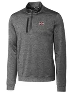 Bulldogs | Mississippi State Cutter & Amp ; Buck Big Tall Stealth Half Zip Pullover Alumni Hall