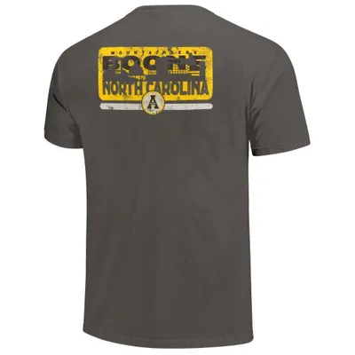 App | Appalachian State City Skyline Short Sleeve Comfort Colors Tee Alumni Hall