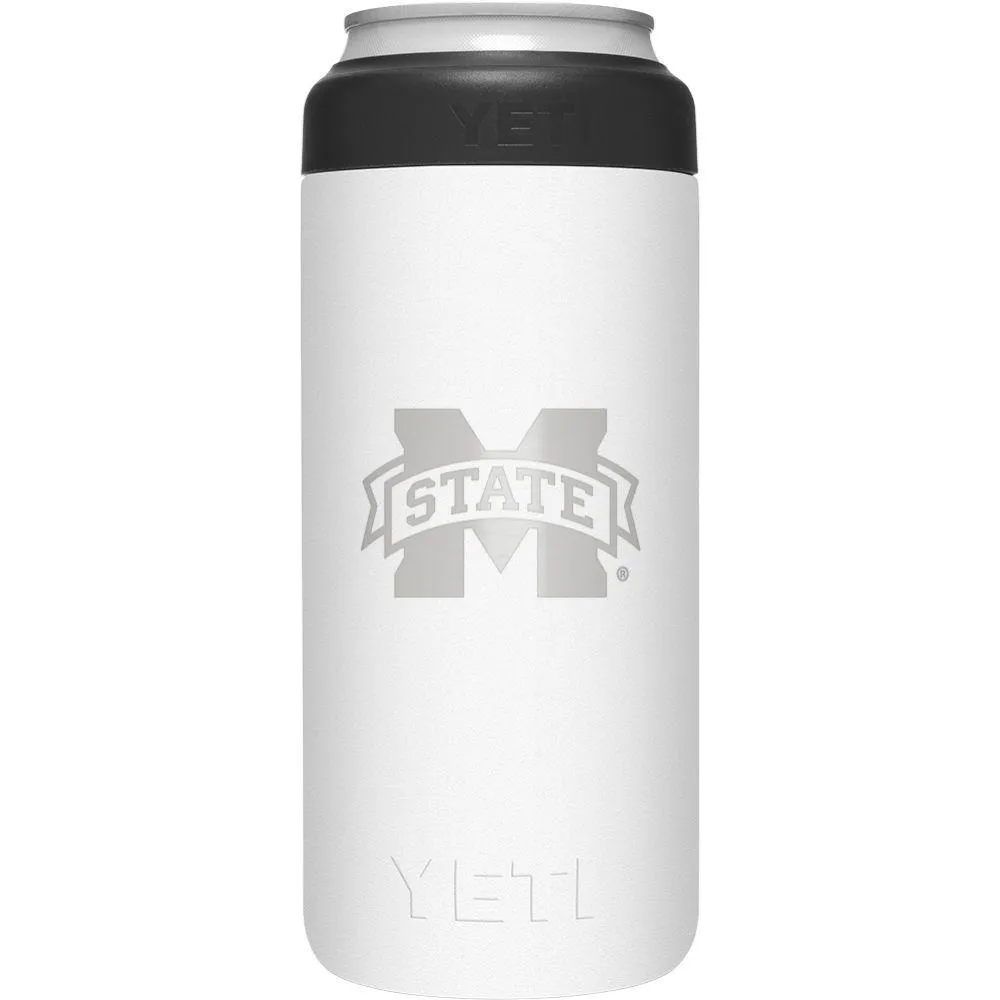 Yeti Rambler Colster Slim White