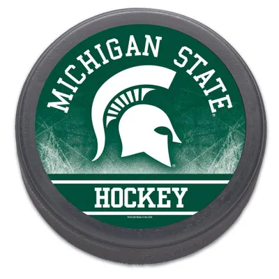  Spartans | Michigan State Hockey Puck | Alumni Hall