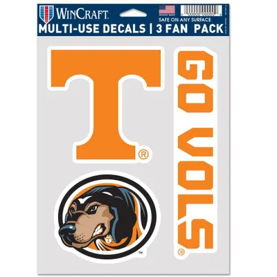  Vols | Tennessee Decal 3 Pack | Alumni Hall
