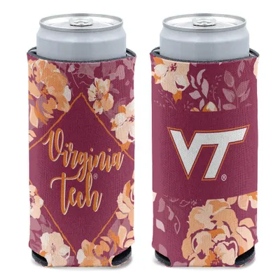  Hokies | Virginia Tech Floral Slim Can Cooler | Alumni Hall