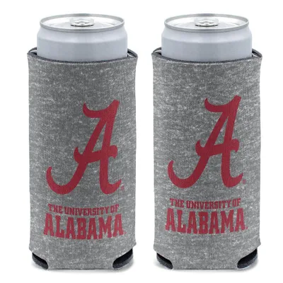  Bama | Alabama 12 Oz Grey Slim Can Cooler | Alumni Hall