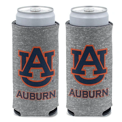 Auburn 12 Oz Grey Slim Can Cooler