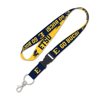 ETSU Go Bucs! Detachable Lanyard