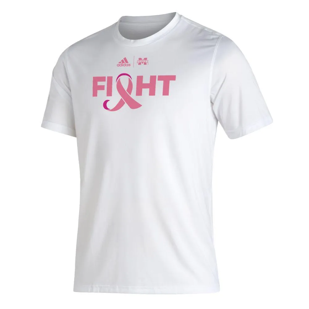 Bulldogs | Mississippi State Adidas Women's Breast Cancer Tee Alumni Hall