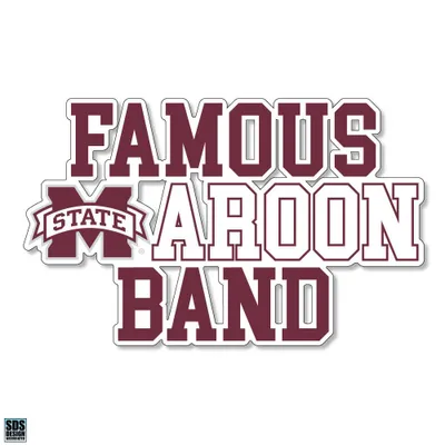  Bulldogs | Mississippi State Famous Maroon Band 6  Decal | Alumni Hall