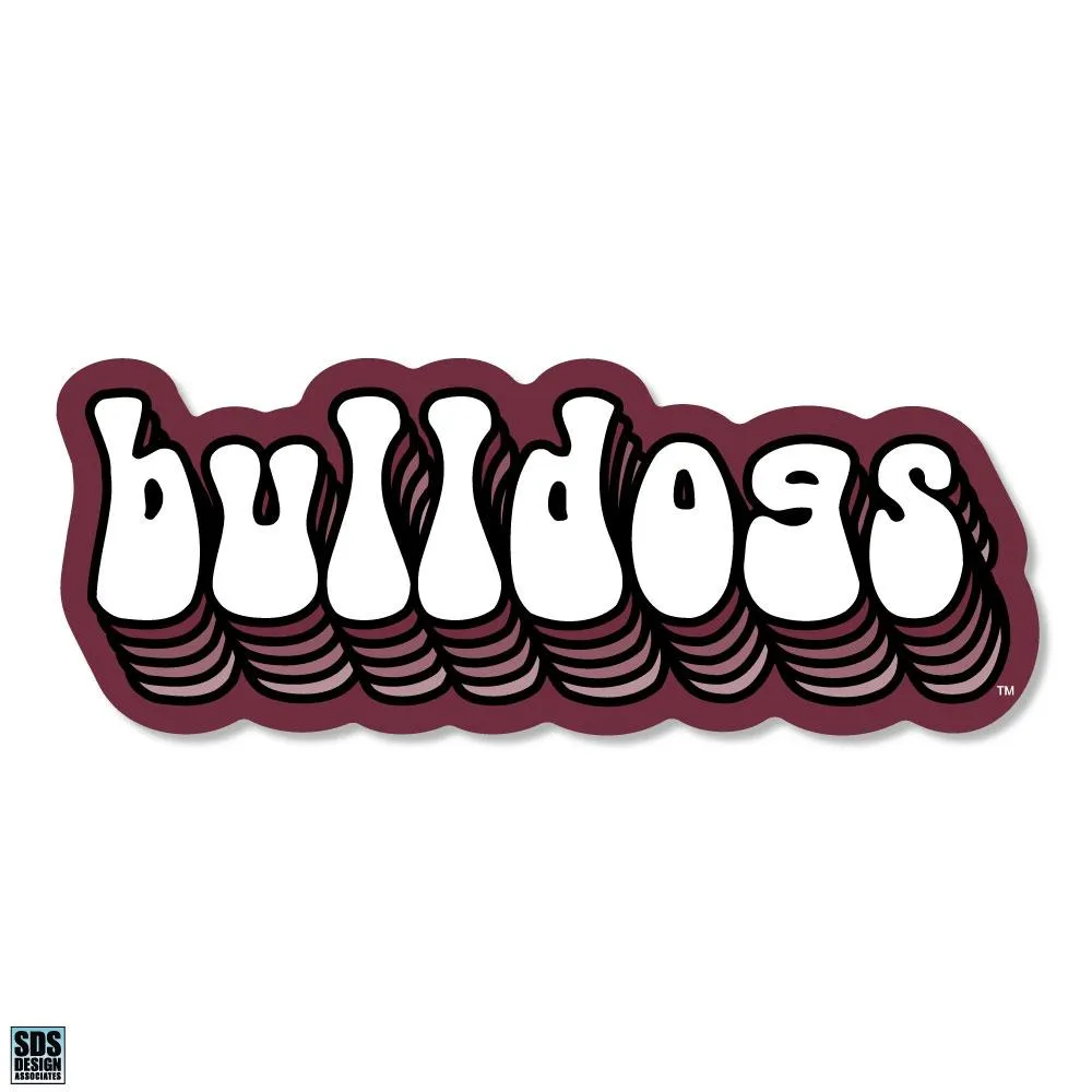  Bulldogs | Mississippi State Bubble 3  Decal | Alumni Hall