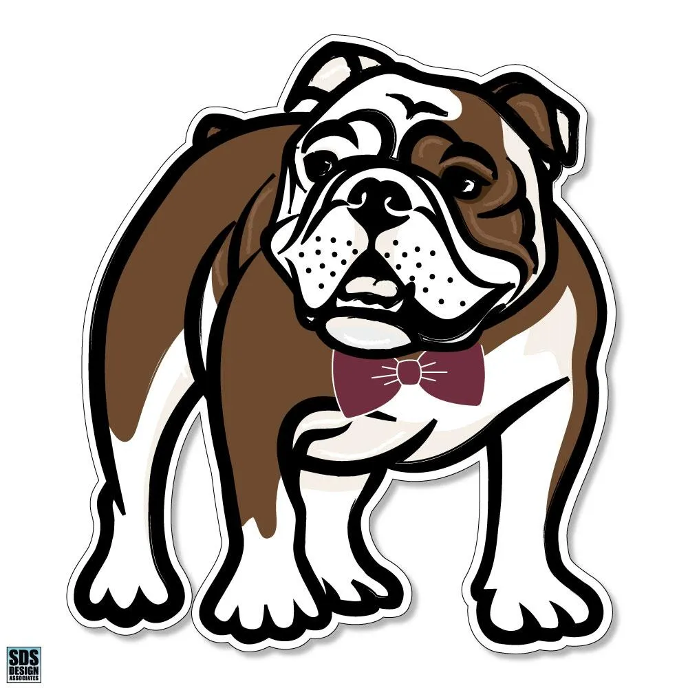  Bulldogs | Mississippi State Bulldog 6  Decal | Alumni Hall