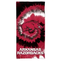  Razorbacks | Arkansas 30x60 Tie Dye Beach Towel | Alumni Hall