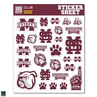 Mississippi State Standard Sticker Sheet