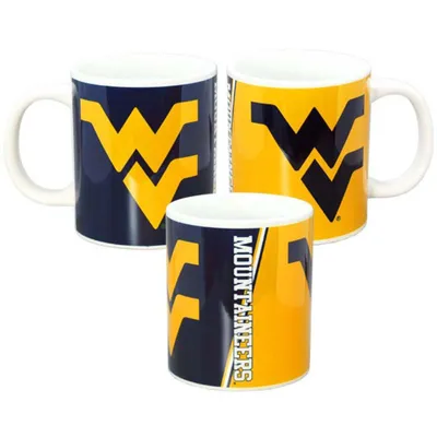  Wvu | West Virginia 20oz Split Color Mug | Alumni Hall