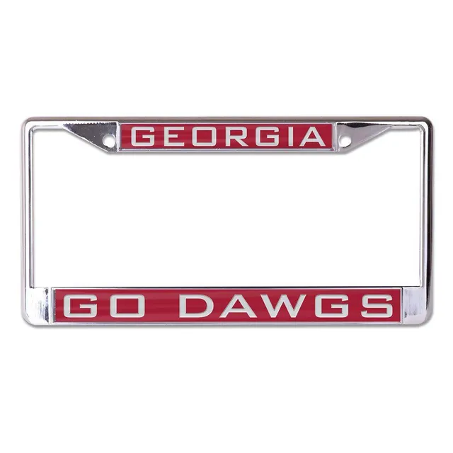 Ga Bulldogs & Atlanta Braves Duo License Plate