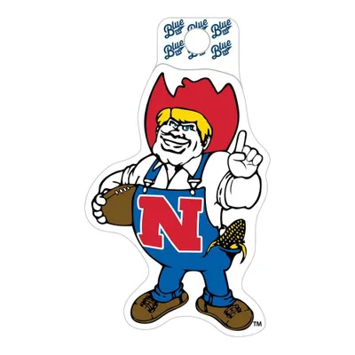  Huskers | Nebraska Blue 84 Vault Cornhusker Football Overalls Decal | Alumni Hall