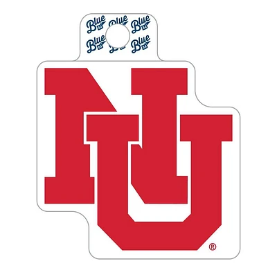 Nebraska Blue 84 Vault Interlock NU Decal