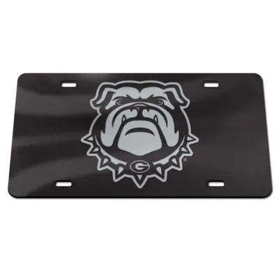  Dawgs | Georgia Tonal Bulldog License Plate | Alumni Hall