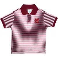 Bulldogs | Mississippi State Toddler Interlock Ms Striped Polo Alumni Hall