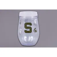  Spartans | Michigan State Magnolia Lane 10 Oz Stemless Tumbler | Alumni Hall