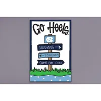  Unc | Unc Magnolia Lane 12  X 18  Arrow Sign Garden Flag | Alumni Hall