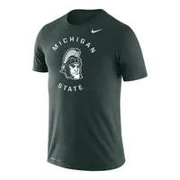 Spartans | Michigan State Nike Drifit Legend Circle Logo Tee Alumni Hall