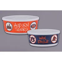  Aub | Auburn Magnolia Lane Bowl Sets With Lids | Alumni Hall