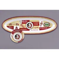  Fsu | Fsu Magnolia Lane Chip And Dip Oblong Set | Alumni Hall