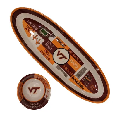  Hokies | Vt Magnolia Lane Chip And Dip Oblong Set | Alumni Hall