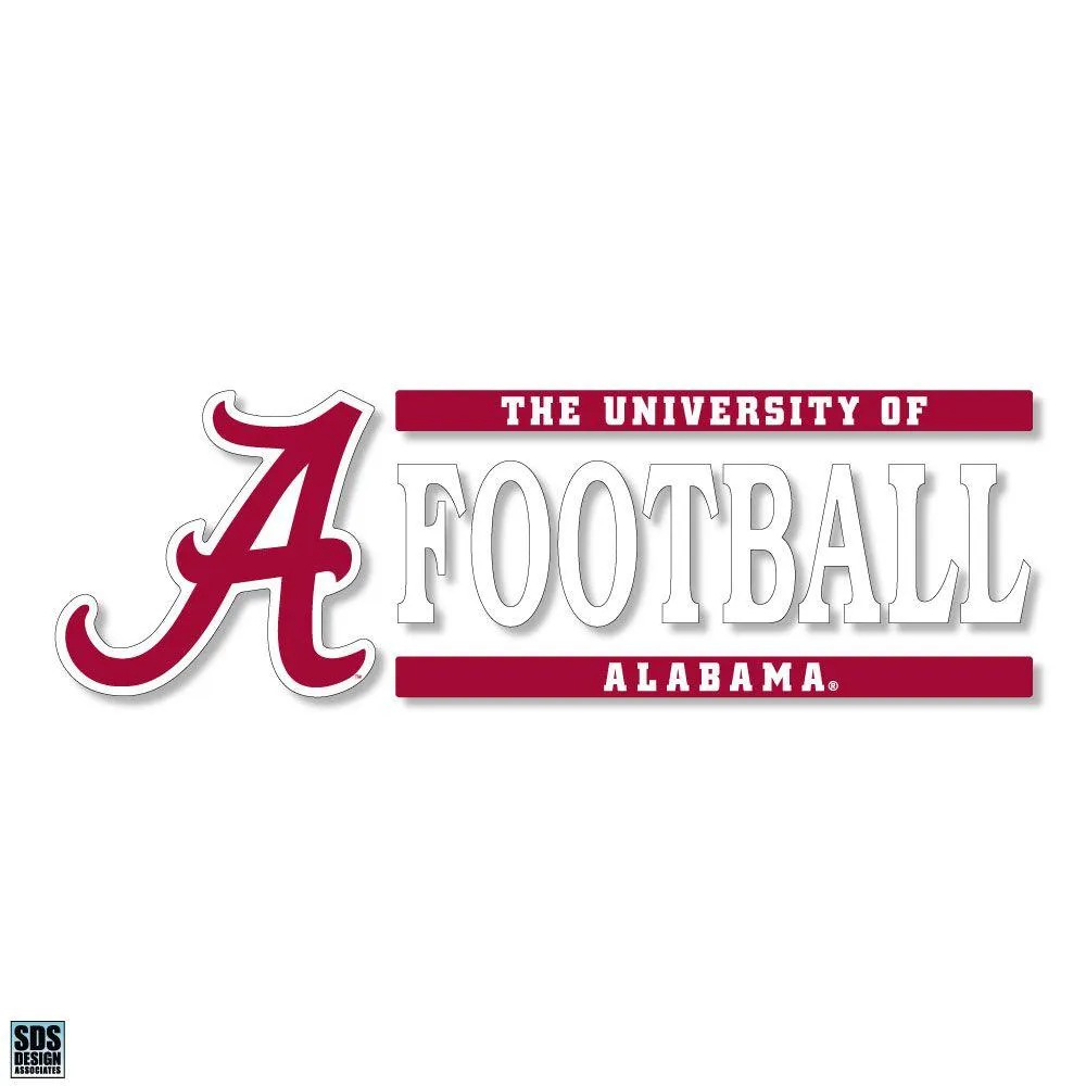  Bama | Alabama Football 6 X 2  Decal | Alumni Hall