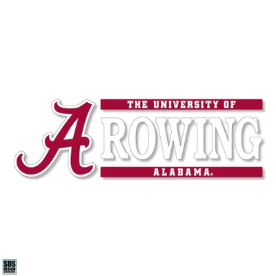  Bama | Alabama Rowing 6 X 2  Decal | Alumni Hall