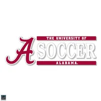  Bama | Alabama Soccer 6 X 2  Decal | Alumni Hall