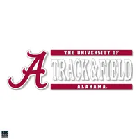  Bama | Alabama Track And Field 6 X 2  Decal | Alumni Hall