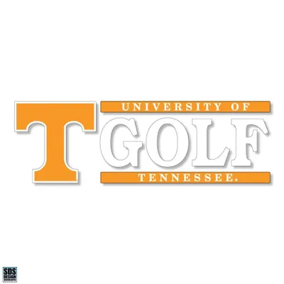  Vols | Tennessee Golf 6 X 2  Decal | Alumni Hall