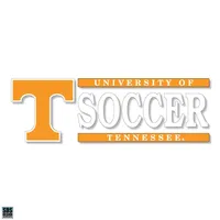  Vols | Tennessee Soccer 6 X 2  Decal | Alumni Hall