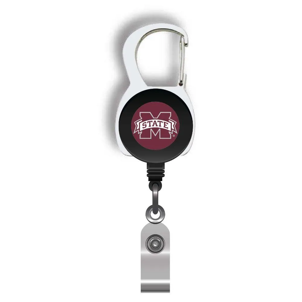  Bulldogs | Mississippi State Carabiner Badge Reel | Alumni Hall