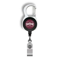  Bulldogs | Mississippi State Carabiner Badge Reel | Alumni Hall