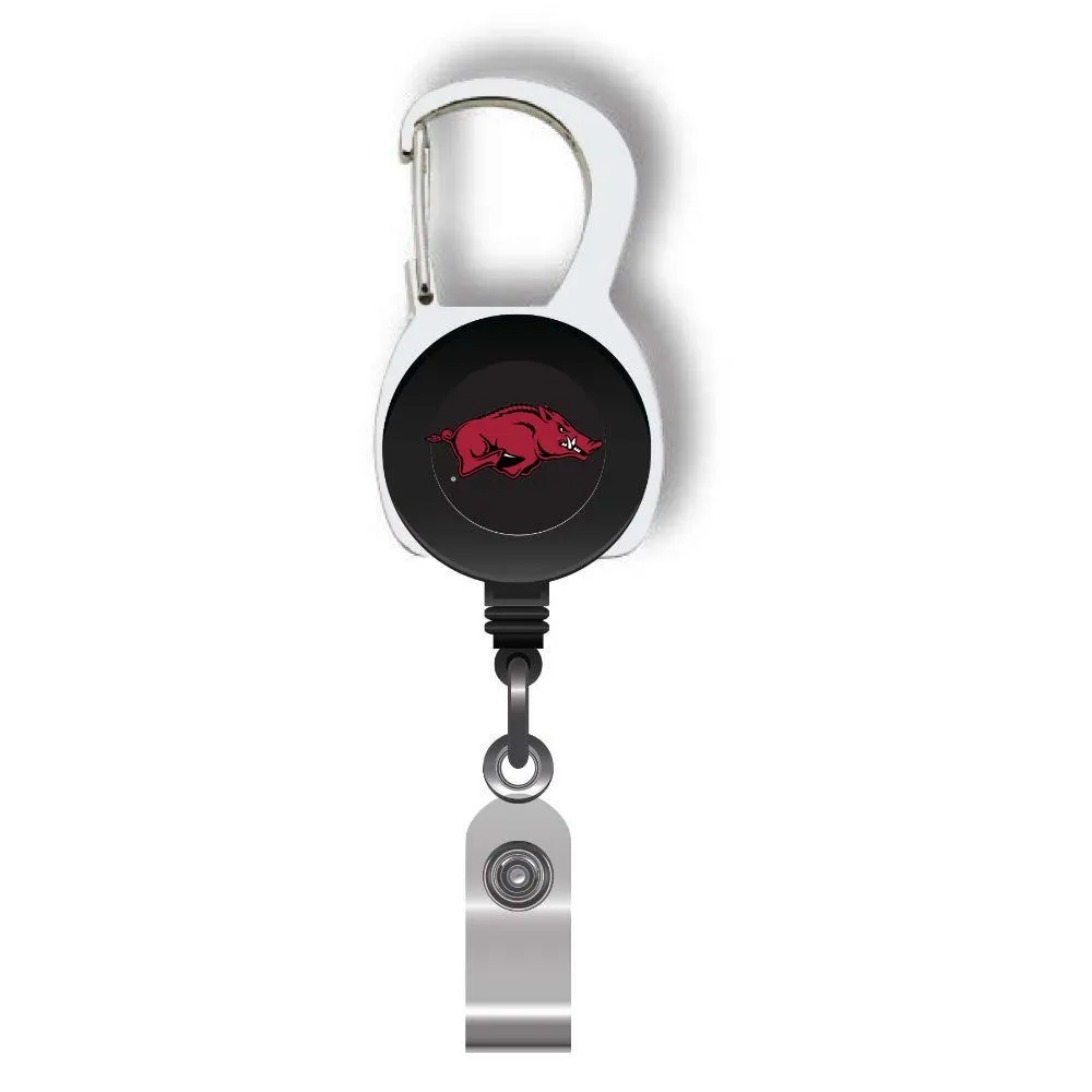  Razorbacks | Arkansas Carabiner Badge Reel | Alumni Hall