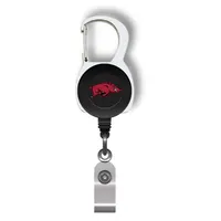  Razorbacks | Arkansas Carabiner Badge Reel | Alumni Hall