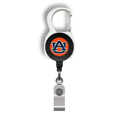 Auburn Carabiner Badge Reel