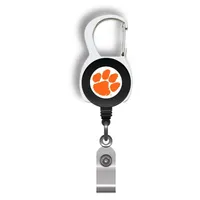  Clemson | Clemson Carabiner Badge Reel | Alumni Hall