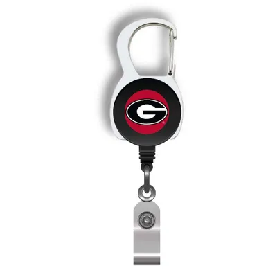  Dawgs | Georgia Carabiner Badge Reel | Alumni Hall