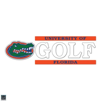  Gators | Florida Golf 6 X 2  Decal | Alumni Hall