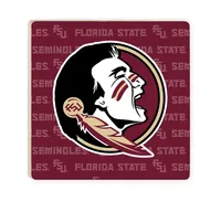  Fsu | Florida State Pattern Single Coaster | Alumni Hall