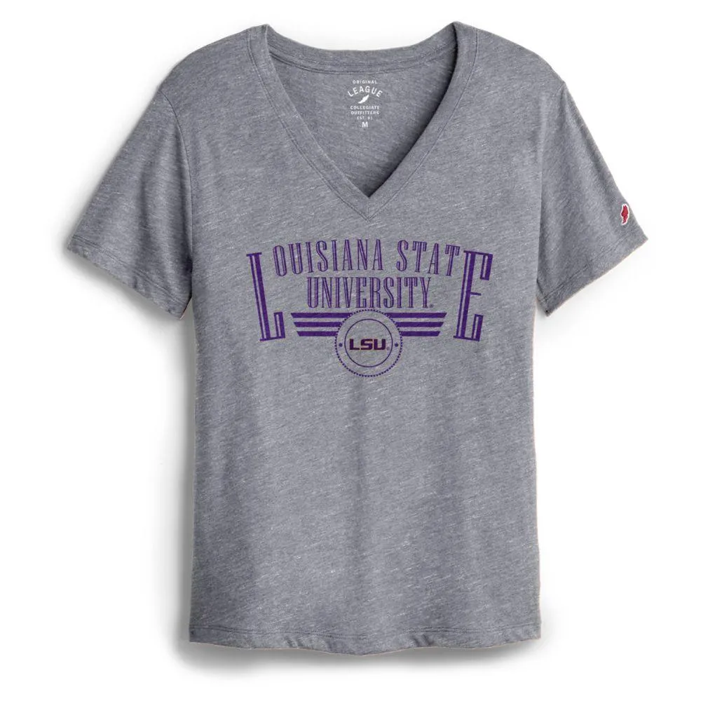 Lsu | League Intramural Captain's Wings V- Neck Tee Alumni Hall